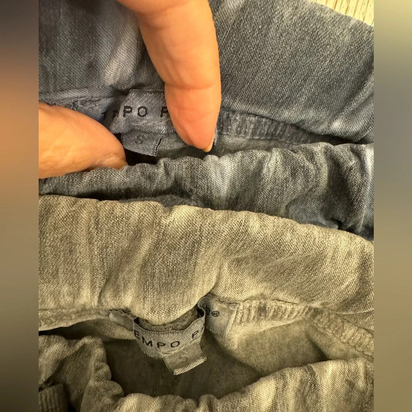 Anthro’s Tempo Paris Pant Pull on Stretch Elastic Waist with Pockets S - Picture 10 of 16